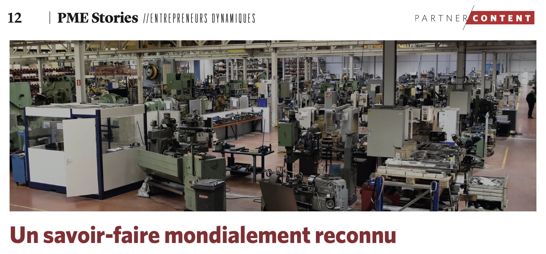 Filame dans le magazine économique "Trends Tendances"