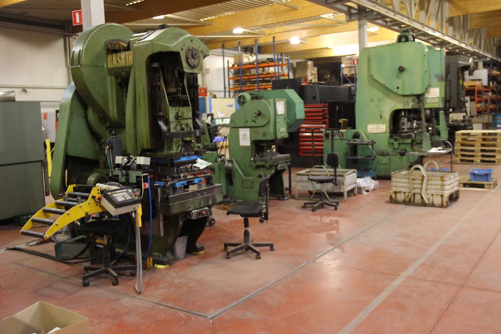 presses mecaniques reprise