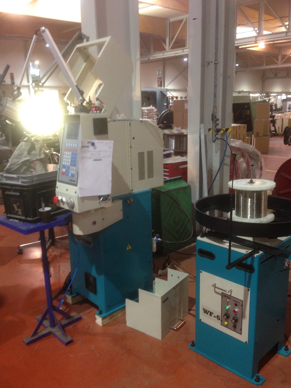 Machines pour fabrication de ressorts