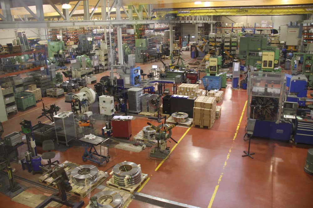 vue ensemble presse mecanique